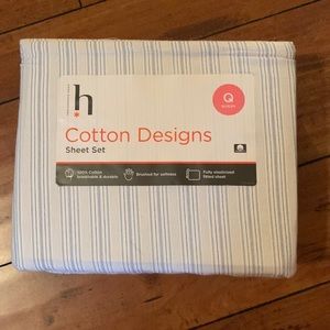 NWT Home Expression Cotton sheets set – size queen